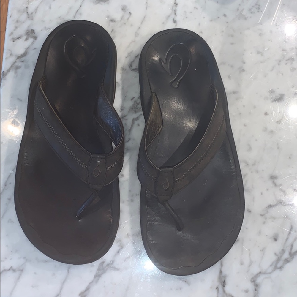 Men's Olukai Flip Flops - Size 11 M - Malau